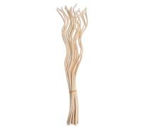 Sosoport 40pcs Rattan Aroma Diffuser Sticks Replacement Refill for Fragrance Diffuser Natural Reeds for Home Decor Scented Air Freshener