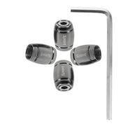 Sosoport 4pcs Auto Tire Valve Stem Caps Air Valve Caps for Motorcycles Cars Bikes Prevent Dust and Debris Stylish Design with Airtight Seal Compatible with Various Vehicles