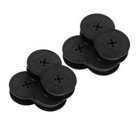 Sosoport 4pcs Black Ink Ribbon for Manual Dual-spool Typewriter Mechanical Typewriter Ribbon Tape Replacement and Calculators Office Printer Accessory