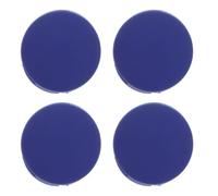 Sosoport 4pcs Blue Silicone Replacement Doorbell Buttons with Screws, Weatherproof Universal Door Bell Button Kit for Peephole and Video Doorbell Camera Repair