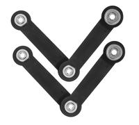 Sosoport 4pcs Heavy Duty Glider Arm Brackets Replacement for Patio Porch Swing Bench Rocking Chair Bearing Arms Hole Diameter Quiet Smooth Operation Easy Install Furniture Repair Kit