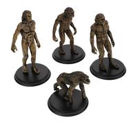 Sosoport 4Pcs Man Model Realistic Human Evolution Figurines for Play Educational for Imagination Role Playing Games for Teaching Parties