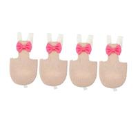 Sosoport 4pcs Pet Bird Washable Diaper Flight Suit for Parrots Lightweight Reusable Bird Nappies Adorable Prints Easy to Clean and Put