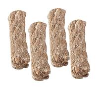 Sosoport 4pcs Rope Fire Starter Jute Rope Outdoor Fire Survival Wick for Bbq Camping Hiking