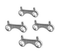 Sosoport 4pcs Stainless Steel Boat Fuel Cap Keys Deck Fill Plate Tool for Yacht Water Gas Tank Replacement Precision Fit Accessory