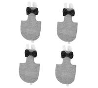 Sosoport 4pcs Washable Parrot Flight Suit Bird Diaper Clothes for Pet Birds Lightweight Breathable Design Reusable Skin-friendly for Outdoor Adventures Social Events