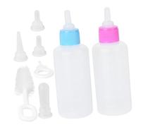Sosoport 4sets Pet Nursing Bottles for Puppies and Kittens Food-grade Material Safe and Feeding for Newborn Pets