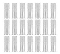 Sosoport 50pcs Aluminum Arrow Inserts for 7.6mm Carbon Arrow Shafts Quick Installation and Universal Compatibility for Archery Shaft Building and Target Practice