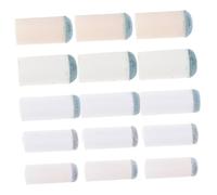 Sosoport 50pcs Sliding Pool Cue Tips Replacement Rubber Billiard Tip Covers for Snooker Billiard Cue Sticks Maintenance Repair Accessories