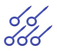 Sosoport 5pcs Flexible Retractable Safety Writing Pens for Prison Use Soft Tpe Ballpoint Pens Blue Colour Suitable for Prison Talk Rooms Safe and Refillable Security