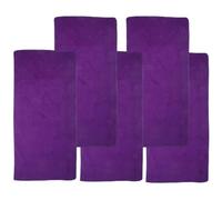 Sosoport 5pcs Guinea Pig Blanket Washable Fleece Liner Soft Absorbent Bedding for Small Animals Easy to Clean