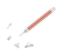 Sosoport 5pcs Lighting Drill Pen Rhinestone Pointing Pen and Skillful Players Pink Aluminium Alloy and Plastic Material Ergonomic Design Convenient for Night Use Compact Size Practical