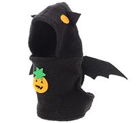 Sosoport 5pcs Parrot Halloween Costume Creative Bat Shape Bird Outfit for Parrots Warm Fleece for Festivals and Social Media Sharing