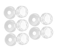 Sosoport 5pcs Plastic Gas Stove Knob Covers Child-Proof Safety Protectors for Ovens and Stoves, Wear Resistant Design to Help Prevent Accidents in Home Decoration