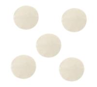 Sosoport 5pcs Reusable Cotton Yarn Steamer Mesh Mat Pads Diameter Round Gauze Pads for Dumpling Pastry Dim Sum Cooking High Temperature Resistant Steamer Cloth for Even Steam Flow