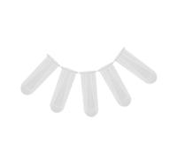 Sosoport 5pcs Transparent Glass Test Tube Vases Hydroponic Plants Flower Propagation Tubes For Balcony And Indoor Gardens For Growth