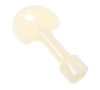 Sosoport 5pcs Triangle Plastic Key for Garbage Bins Fit Security Keys for Outdoor Trash Cans and Peel Boxes Reliable Locking for Multiple Users