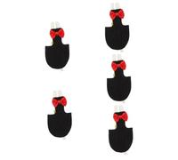 Sosoport 5pcs Washable Bird Diaper Flight Suit for Parrots and Pet Birds Reusable Lightweight Nappies with Bow Decor Comfortable and Breathable Design for Indoor and Outdoor Use