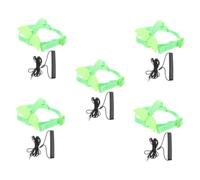 Sosoport 5sets Bird Flying Leash Kit for Outdoor Training Lightweight and Safe Parrot Leash Easy to Use Bird for Cockatiels and Budgies Prevents Loss and Allows Freedom