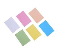 Sosoport 6-Color Hanging File Folder Tabs with Paper Label Inserts, Bright Colored Horizontal Tabs for Office Filing and Document Categorization, Compatible with Standard Hanging Folders