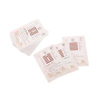 Sosoport 64pcs I Ching Card Pack Ancient Chinese Divination Tools for Beginners Complete Guide to Fortune Telling and Meditation Beautifully Designed for Personal Growth and Insight