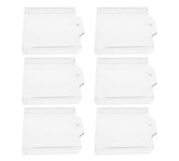 Sosoport 6Pcs Fire Alarm Pull Station Covers Protective Shield, Manual Call Point Guard Fire Switch Cover for Indoor Use in Offices, Schools, and Commercial Buildings