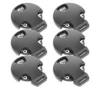 Sosoport 6pcs Golf Club Head Cover Number Tags Plastic Id Labels for Fairway Clubs Drivers Interchangeable Tags with Rotating Design