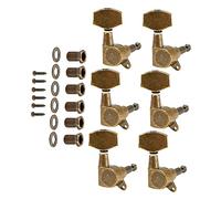 Sosoport 6pcs Guitar Peg Tuners Acoustic Classical Guitar Pegs Tuning Tools for Beginners