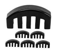 Sosoport 6pcs Rubber Violin Practice Mutes Silent Violin Accessories Five-claw Design Suitable for Practice Volume Reduction