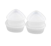 Sosoport 6pcs Triangle Sushi Mold Set for Rice Ball Making Onigiri Moulds with Large and Small Practical Sushi Making Kit for Home and Restaurant Use