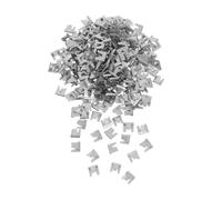 Sosoport 800pcs Pet Cage Clamp Wire Cage Clips Metal Fastener for Small Animal Birdcage Holders Chicken Quail Pigeon Rabbit