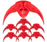Sosoport 8Pcs Manual Sunflower Seed Opener Melon Seed Peeling Tool High Torque Safety Protection Compact for Travel and Home Use