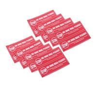 Sosoport 8pcs No Junk Mail Stickers for Mailbox Outdoor Adhesive Warning Decals with No Advertising Labels Weather Resistant Mailbox Decals for Residential and Commercial Use