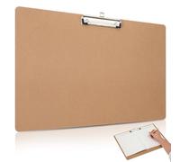 Sosoport A3 Clipboard for Office and Kitchen Use with Heavy Duty Metal Clip, Lightweight Density Board Writing Support Board for Document and Paper Organisation