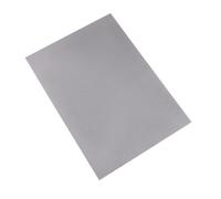 Sosoport A4 Lettering Pad Engraving Pad Thick Lettering Mats Natural Rubber Corrosion Resistant 2.3mm Thick Compatible with Osmotic Printing Oil Light Grey for Home Use and Store Use