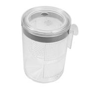 Sosoport Acrylic Floating Fish Breeding Box with Suction Cups for Aquarium Isolation Divider Guppy and Clownfish Hatchery Incubator Shrimp Rearing Chamber with Continuous Water Flow