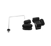 Sosoport Adjustable Saxophone Microphone Holder Clamp, Metal Mic Stand Clip for Acoustic Instruments, Sax Mic Desk Mount Clamp for Live Performance and Studio Use