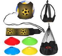 Sosoport Adjustable Soccer Kick Back Trainer Belt with Neoprene Material for Strengthening Kicking Power and Comfortable Design, Soccer Training Equipment and Adults