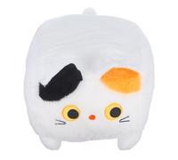 Sosoport Adorable Block Cat Toy Cat Pillow Jelly Plush Animal Doll Decorative Present