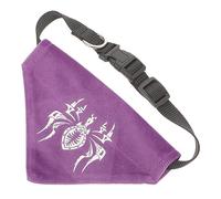 Sosoport Adorable Kitten Bandana Festive Dog Collar Luminous Spider Pattern Comfortable Lint Perfect for Outings