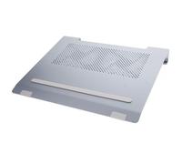 Sosoport Aluminium Alloy Laptop Cooling Pad, Dual 12cm Fans, Strong Airflow, Adjustable Elevation Angle, Ventilated Stand for Laptops and Notebook Pcs under 17.3 Inch