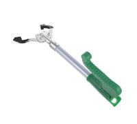 Sosoport Aluminum Alloy Trash Pickup Tool Garbage Clamp for Outdoor Cleaning Practical Litter Grabber for Sanitation Workers Use Pole Reacher for Home and Garden