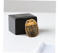 Sosoport Ancient Egyptian Scarab Figurine Resin Beetle Craft Decoration Resin Scarabs Decor for Office Home Tabletop Ornament