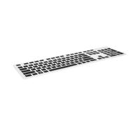 Sosoport Anti-Dust Keyboard Cover Waterproof Silicone Keyboard Protector for KM636 Wireless Keyboard, 1 Pc, 1:1 Size Design, Spill Protection for Computer Keyboard