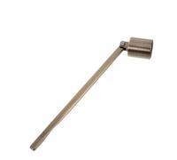 Sosoport Aromatherapy Candle Extinguishing Candle Cover Tealight Extinguisher Flame Extinguisher Wick Snuffer Golden Stainless Steel