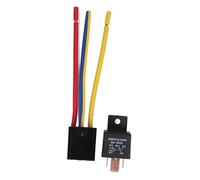 Sosoport Automotive Relay Harness with Sockets Heavy Duty Construction for Boats Trucks and Suvs Easy Installation Overload Protection Reliable Performance