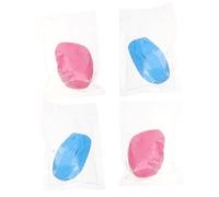 Sosoport Baby Hand Casting Kit and Footprint Keepsake Molds for Infants, Non-Toxic Plaster Handprint Ornament Set 4pcs (2 Pink 2 Blue) for Newborn Memory