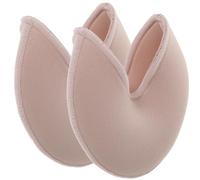 Sosoport Ballet Protectors 1 Pair Elastic Foot Covers for Dancers | Sebs and Cloth Build, Beige Finish, Anti-friction Support, for Barefoot Dance and Belly Dance Use