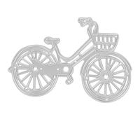 Sosoport Bicycle DIY Cutting Die Metal Cutting Mold Carbon Steel Silver Not Easy to Break Not Easy to Deform for Home Decor and Handcrafts DIY Lovers