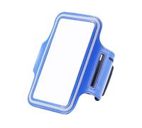 Sosoport Blue and Touchable Screen Film Neoprene Mobile Phone Arm Bag with Adjustable Strap Storage for Keys and Money for Outdoor Sports Running